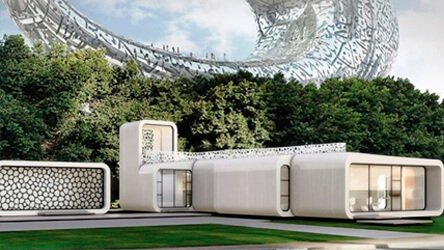 Primera construcción-del Mundo utilizando Impresora 3D