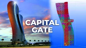 La Edificación más Inclinada del Mundo Capital Gate