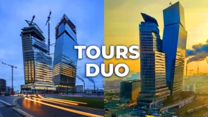 Los nuevos rascacielos inclinados de ParÃs Tours duo