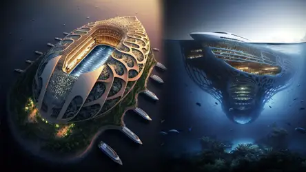 Oceaniums: Estadios Flotantes Sostenibles