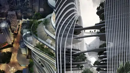 Ciudad de las montañas y agua China Planificación urbana