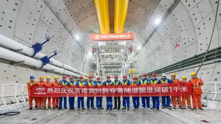 MegaConstrucción tunel submarino china