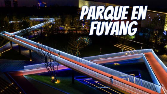 Increíble parque con un toque de ilusión óptica en China