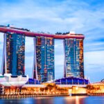 La maravilla de singapure Marina Bay Sands