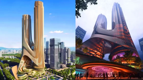 Así será la Torre C de 400 metros de altura en China