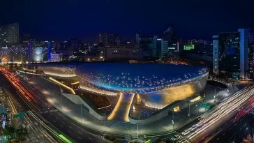 La Plaza Dongdaemun Cultural más importante de Seúl