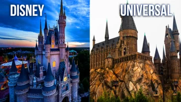 Las Estructuras temáticas de Disney y Universal