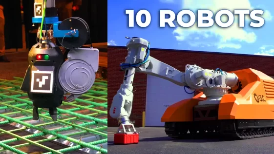 Los 10 robots más increibles en la industria de la construcción