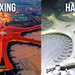 Los Aeropuertos Gemelos en China daxing harbin