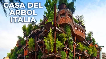 La Casa del Árbol Gigante en Italia