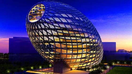 Cybertecture Egg: Arquitectura Innovadora en Mumbai