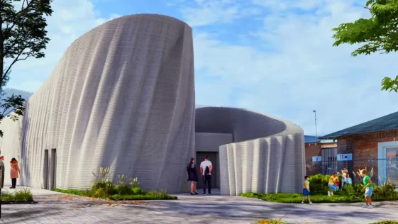 La Construcción 3D Más Grande de Europa Se Eleva en Alemania