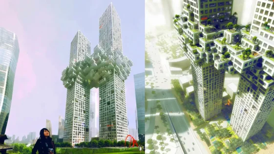 Conoce la Innovación y Diseño del Rascacielos The Cloud en Seúl