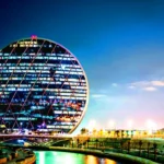 Conoce el Primer Rascacielos Circular del Mundo Aldar HQ